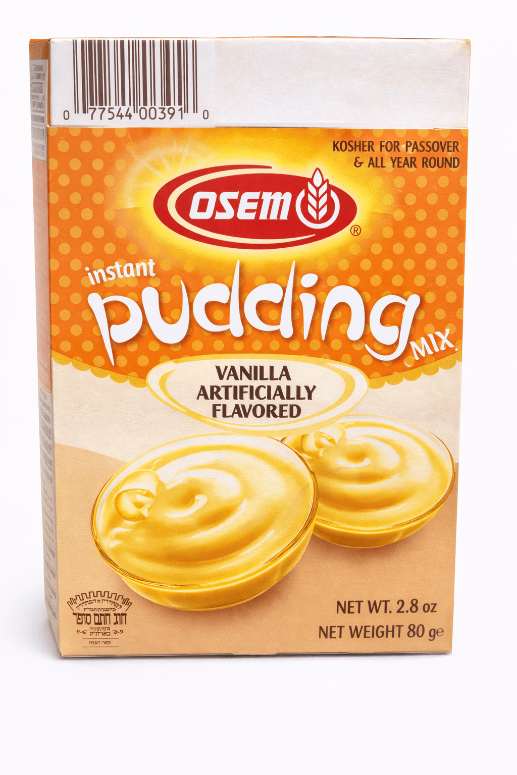 Pudín vainilla Osem