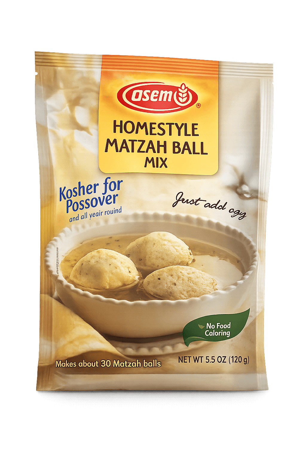 Bolas para sopa de matzá